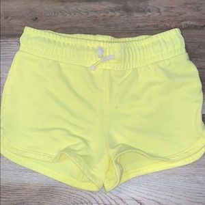 yellow cat&jack shorts